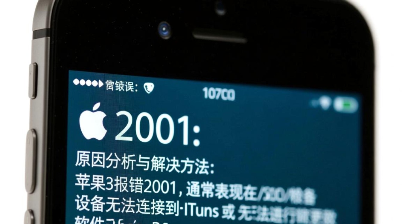 苹果5报错2001？究竟是什么原因导致的频繁故障？-图1