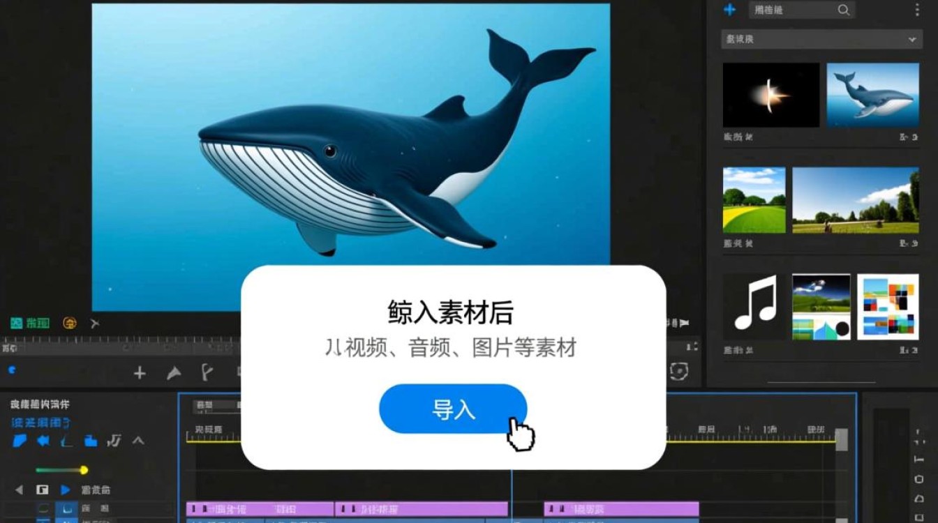 如何轻松实现鲸鱼视频剪辑与调节效果的优化技巧与步骤详解？-图2