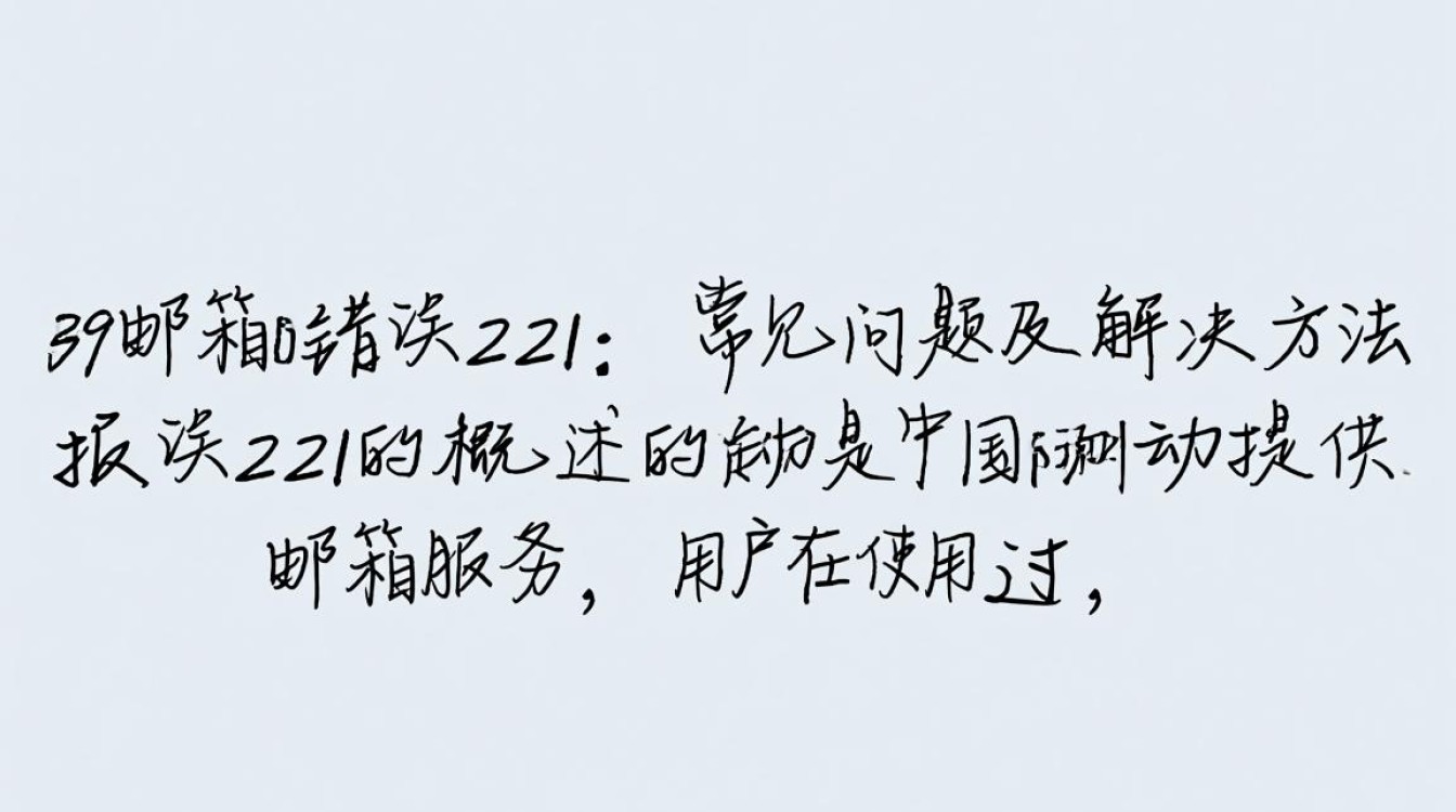 139邮箱报错221为何频繁出现？解决方法大揭秘！-图2