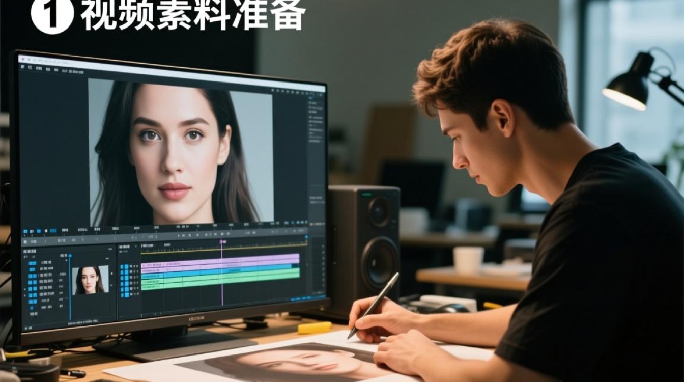 如何高效制作露脸视频剪辑的技巧与步骤？-图2