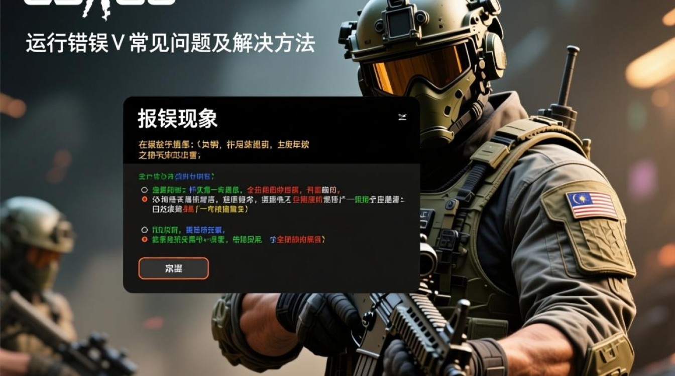 CS Go运行报错?揭秘常见错误及解决方法大揭秘!-图1 CS Go运行报错?揭秘常见错误及解决方法大揭秘!-图1