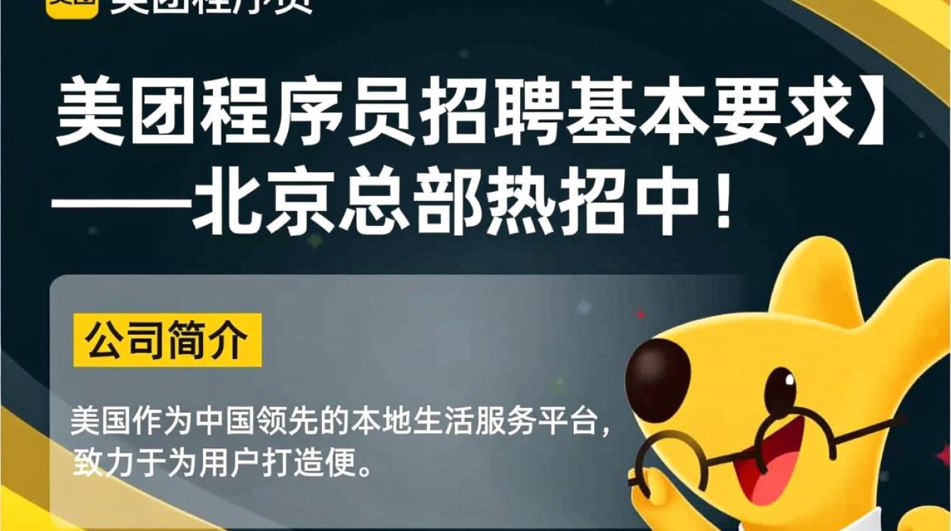 北京总部美团程序员招聘，基本要求有哪些？揭秘应聘必备条件！-图1