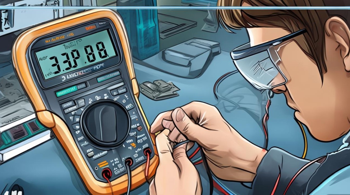 如何通过万用表精确测量电压值？实用技巧解析长尾疑问标题-图1