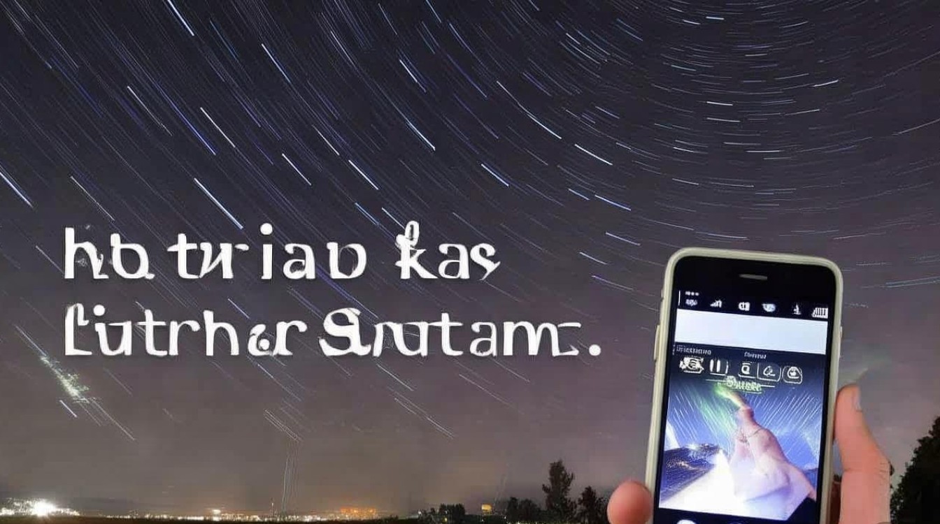 如何用手机轻松捕捉壮丽星轨，只需三步就能成为夜空摄影达人？-图1