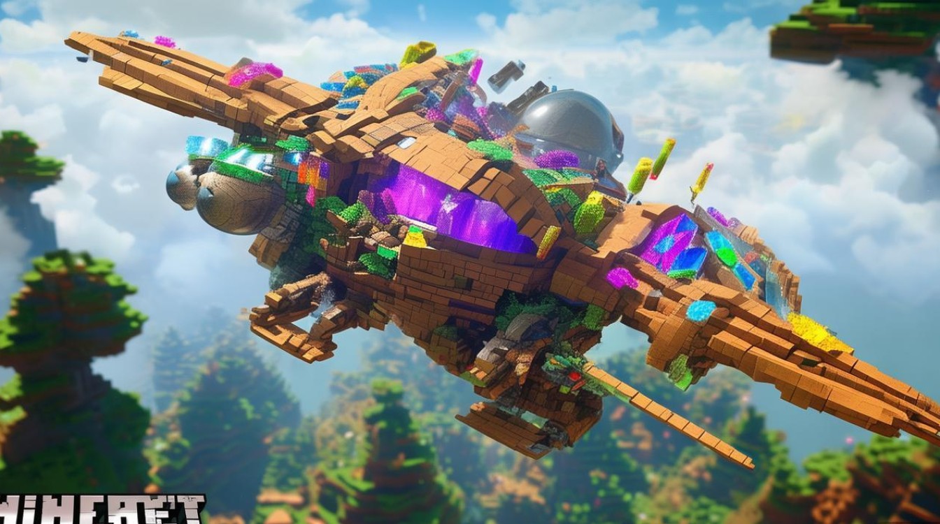 在我的世界中建造飞机的详细步骤和方法揭秘？-图1