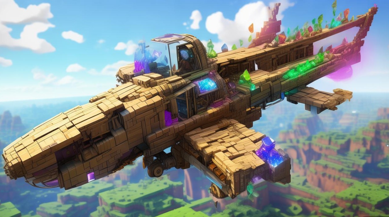 在我的世界中建造飞机的详细步骤和方法揭秘？-图3