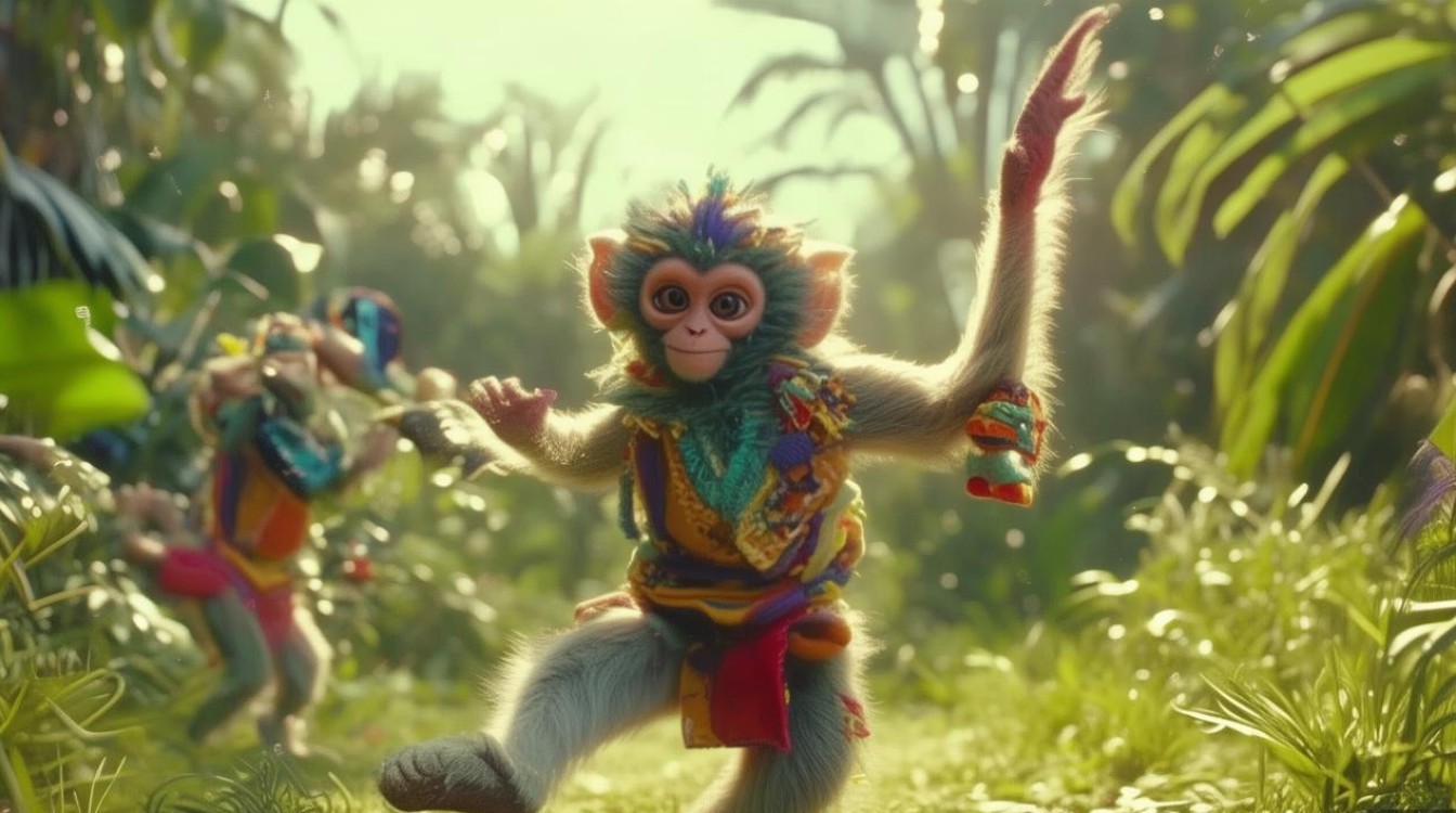 如何巧妙剪辑猴子跳舞视频，使其更具观赏性和趣味性？-图2