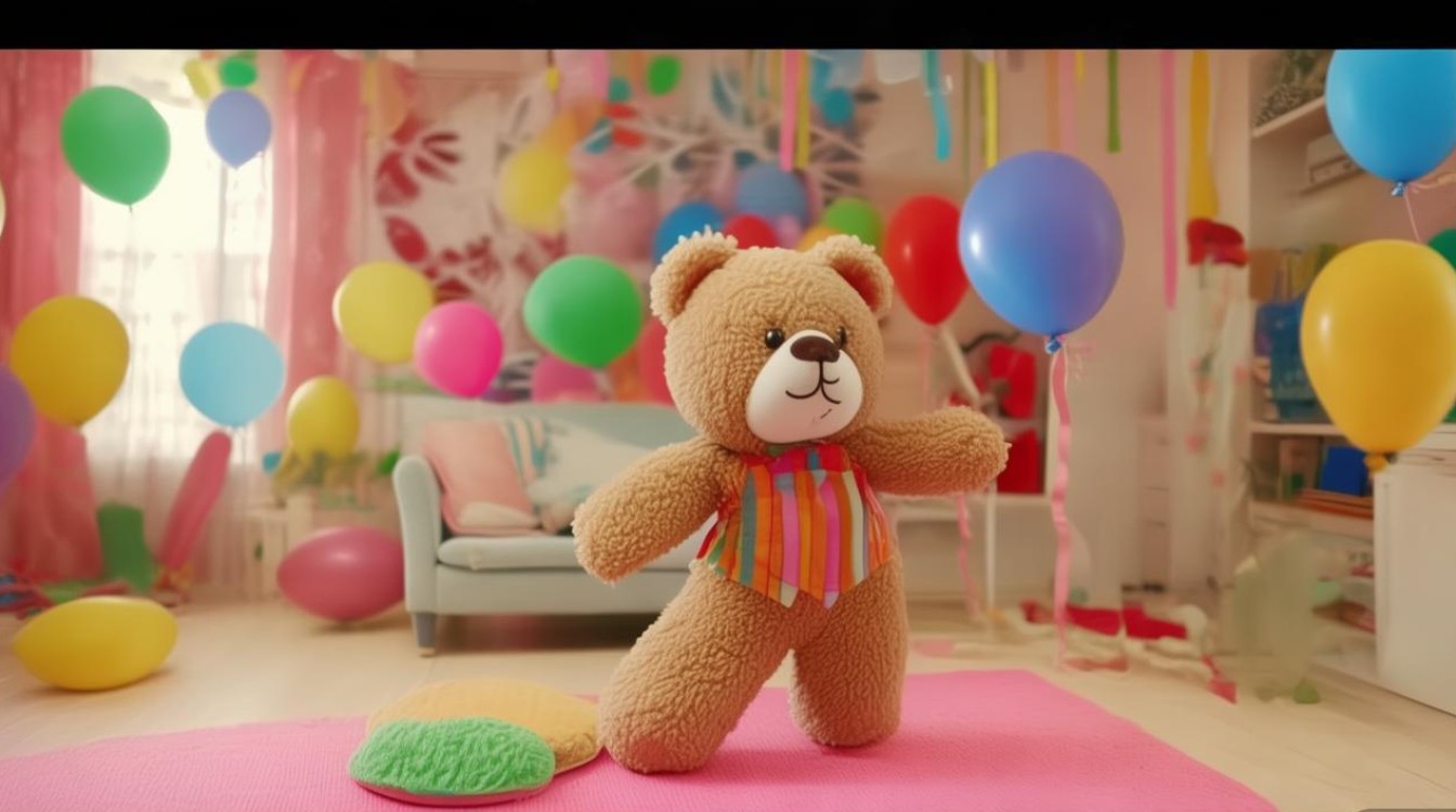 如何巧妙剪辑小熊欢快跳舞视频，打造萌动瞬间？-图1