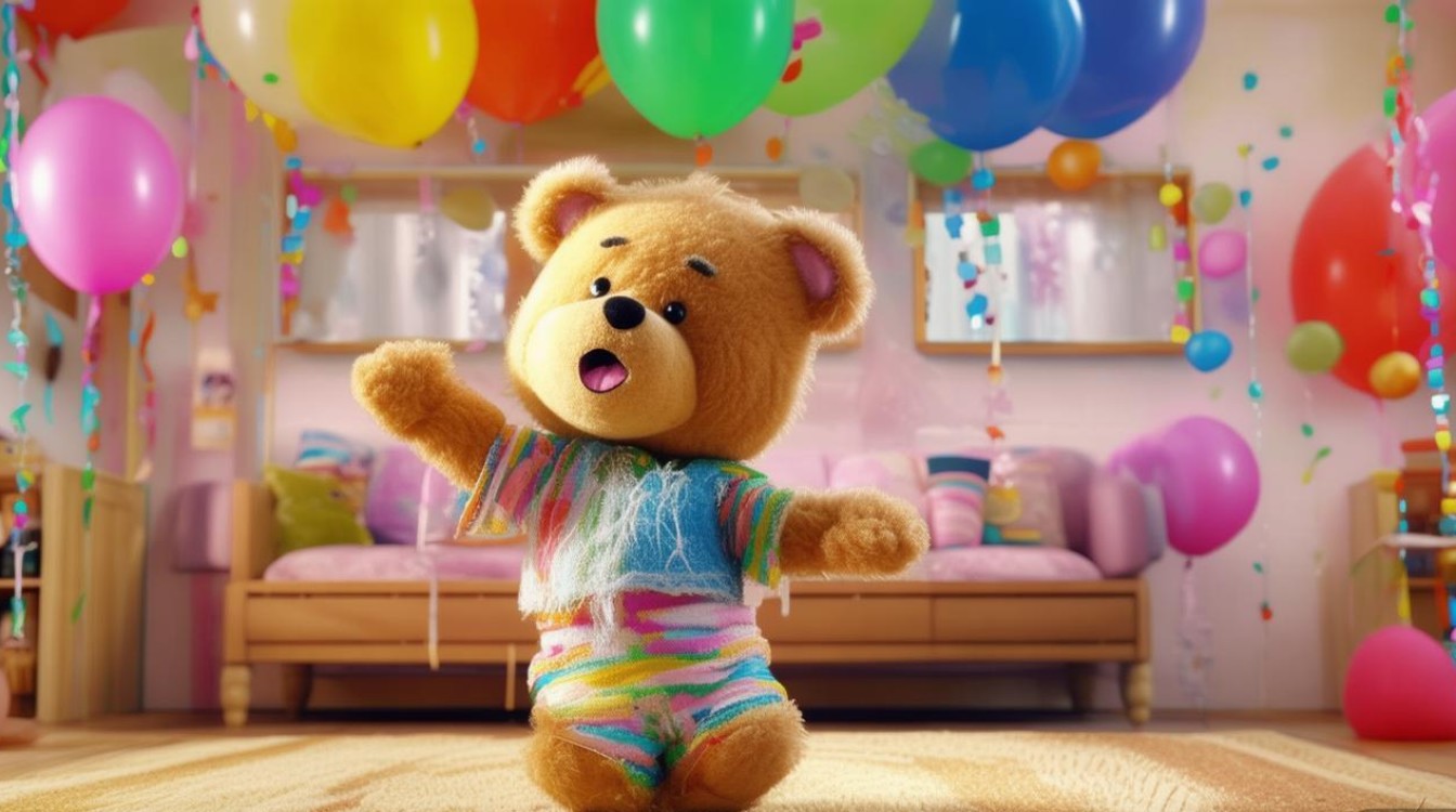 如何巧妙剪辑小熊欢快跳舞视频，打造萌动瞬间？-图2