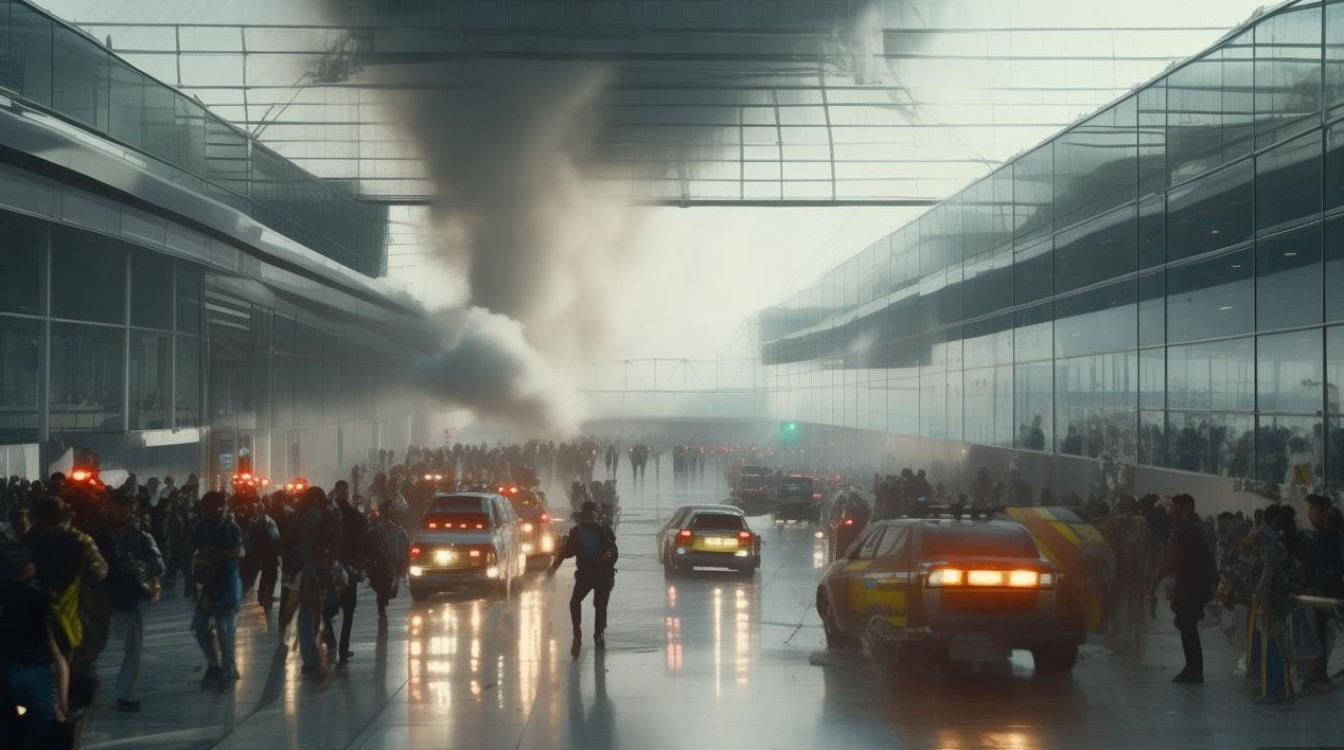 迪拜国际机场航站楼遭到袭击-图2 迪拜国际机场航站楼遭到袭击-图2