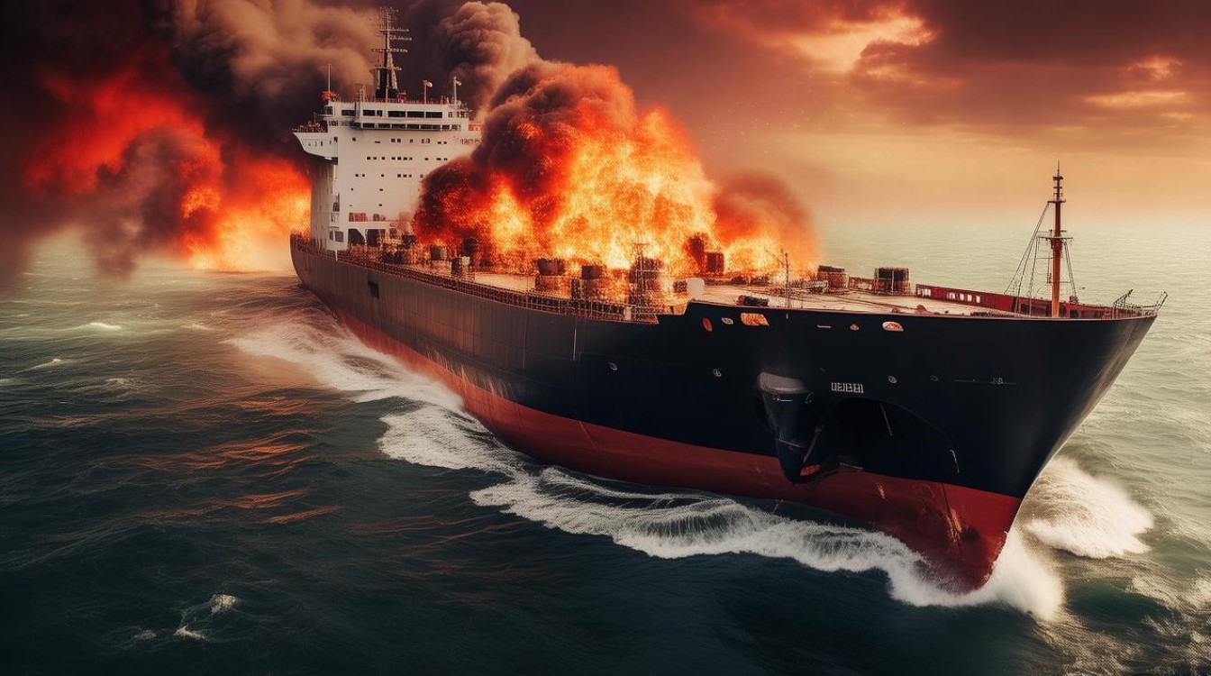 一油轮试图通过霍尔木兹海峡被击中-图2