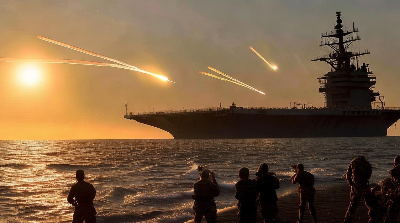 伊朗：向美军林肯号航母发射4枚导弹-图1