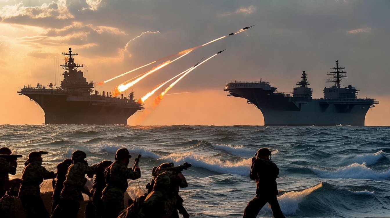 伊朗：向美军林肯号航母发射4枚导弹-图3