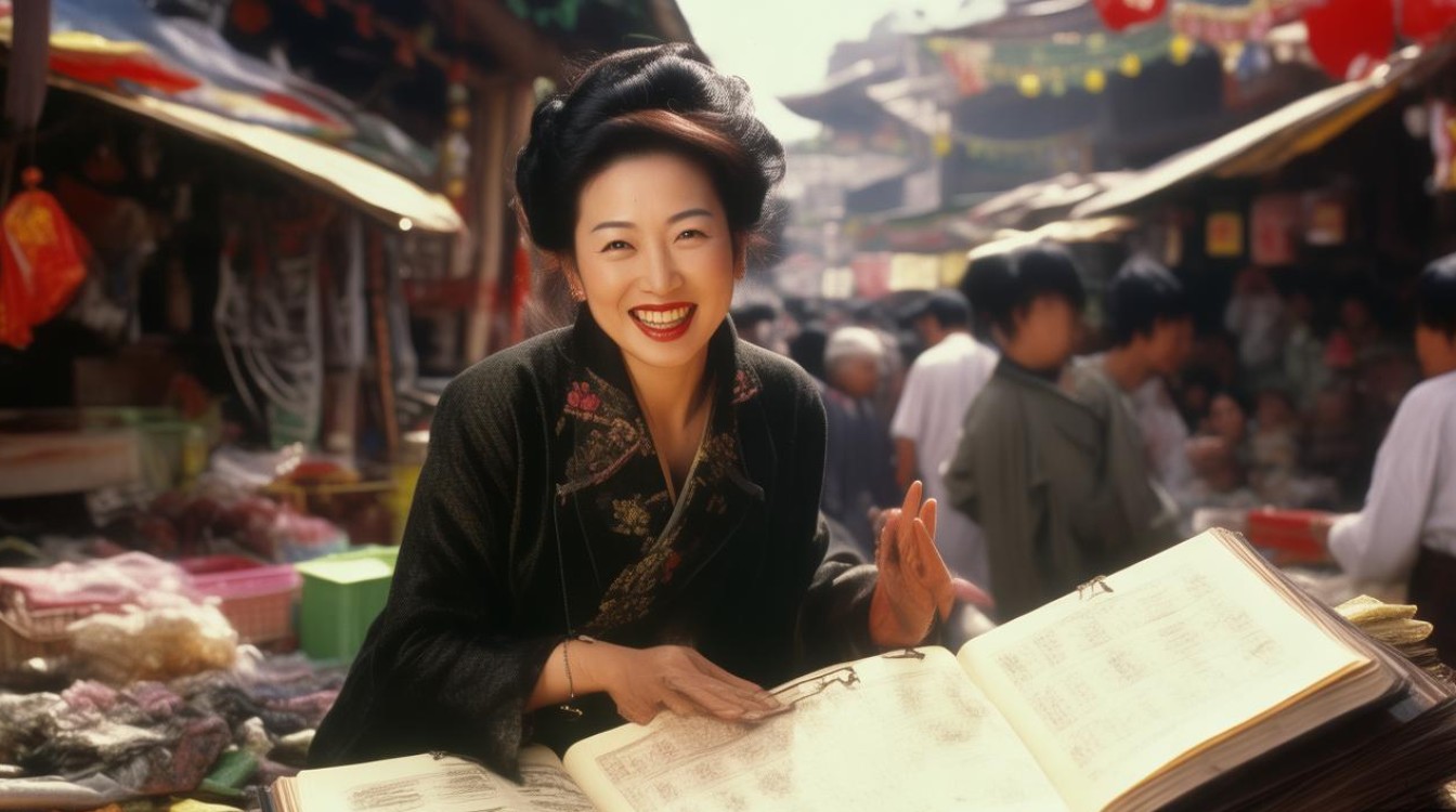 99年义乌老板娘谈营业额喜笑颜开-图1